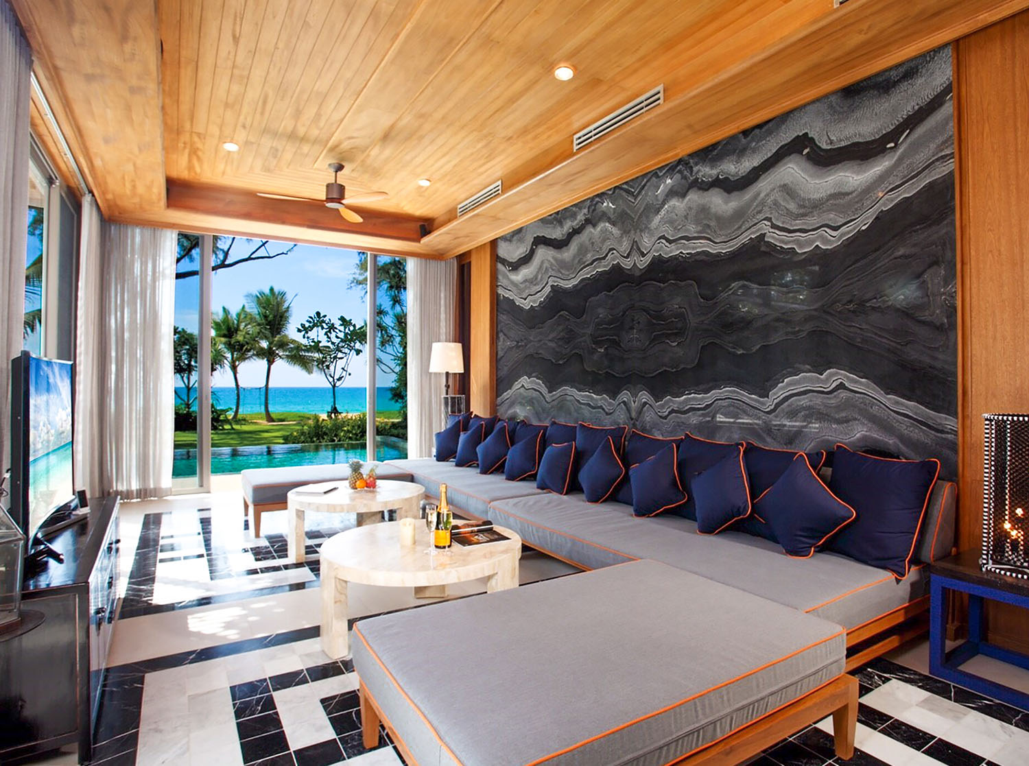 BabaBeachClub Hotel Phuket -Interior Living