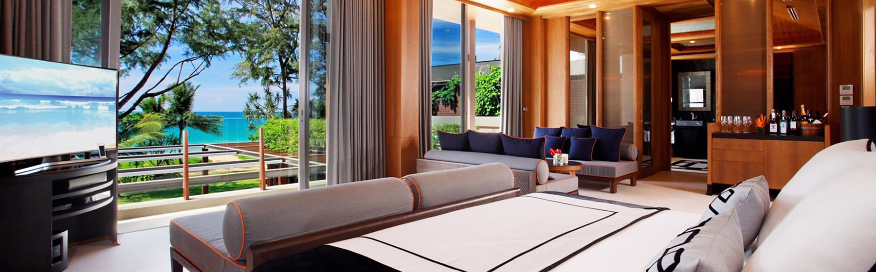 BabaBeachClub Residences Phuket-Interior Living