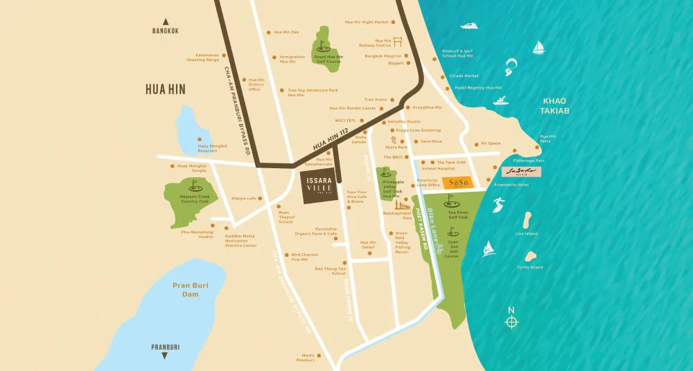 Issara Ville - location