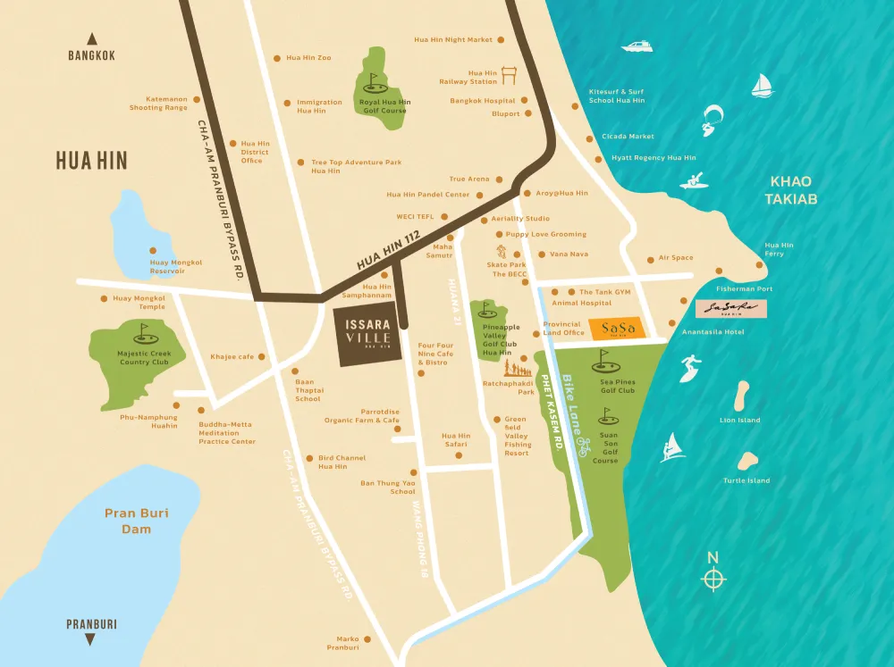 Issara Ville - location